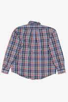 Vintage Navy Blue Plaid Ralph Lauren Button Up Shirt (2000s)