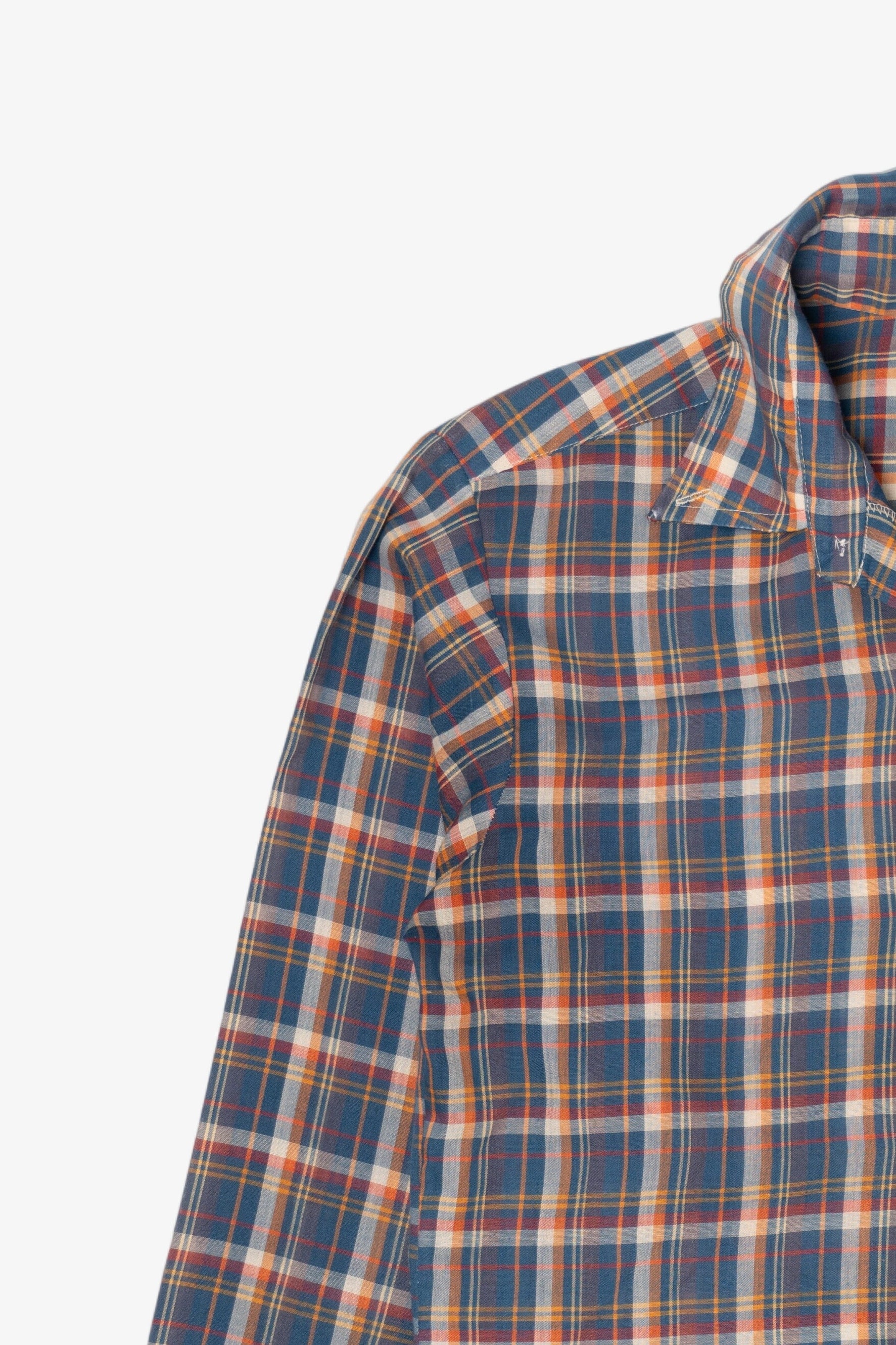 Vintage Plaid Button Up Shirt (1990s)