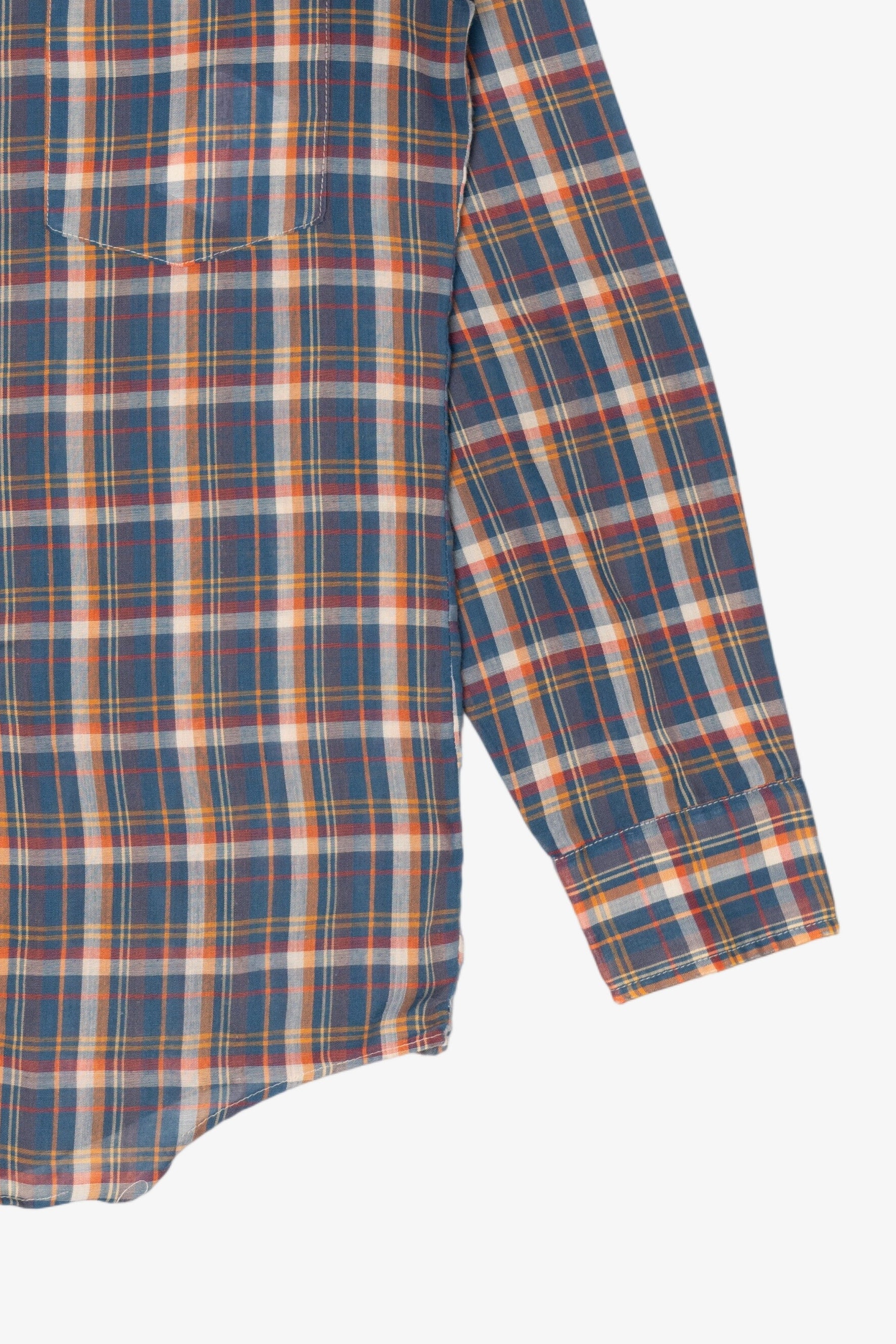 Vintage Plaid Button Up Shirt (1990s)
