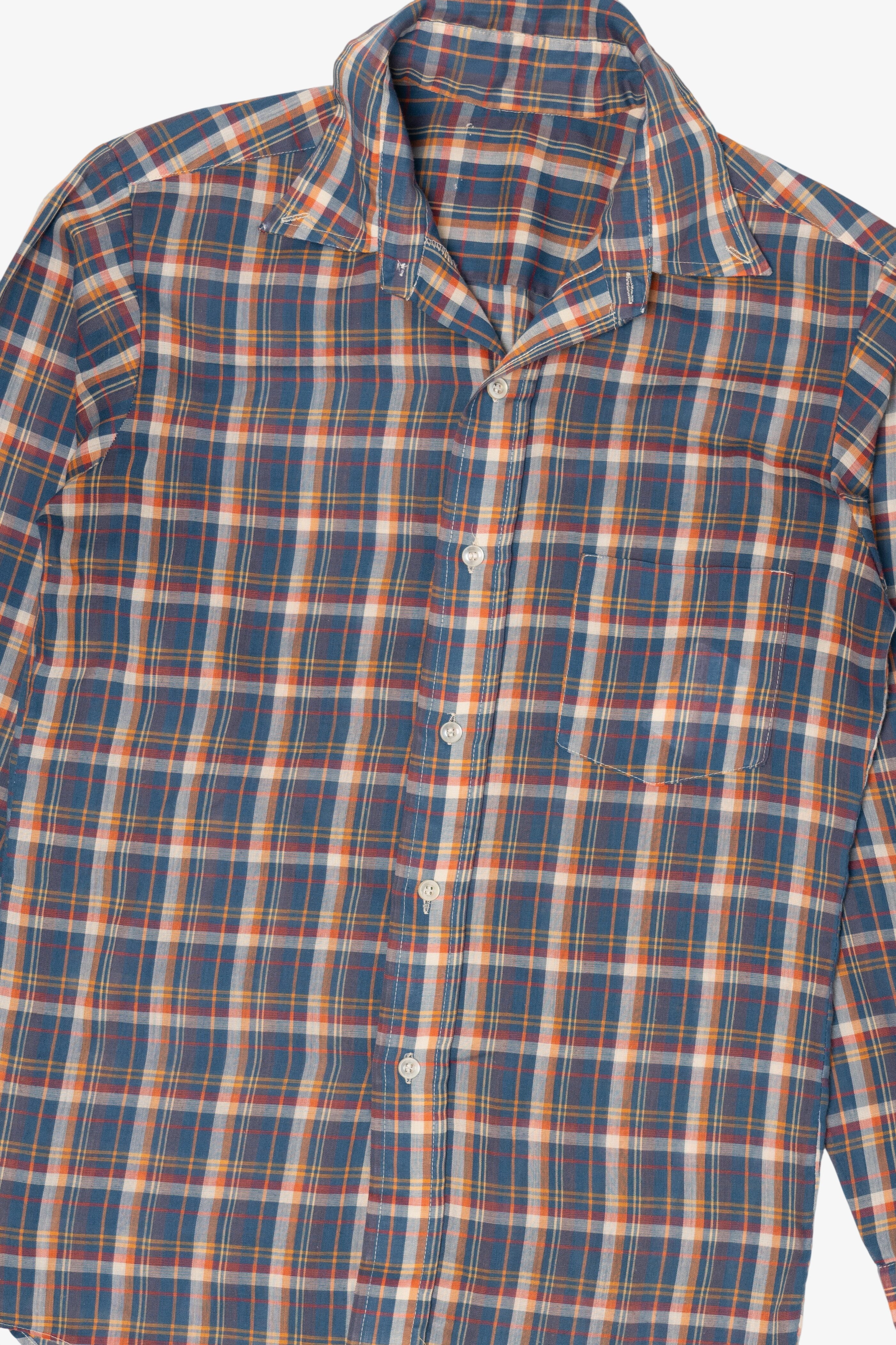 Vintage Plaid Button Up Shirt (1990s)