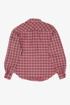 Vintage Red Plaid Ecco Bay Button Up Shirt (1970s)