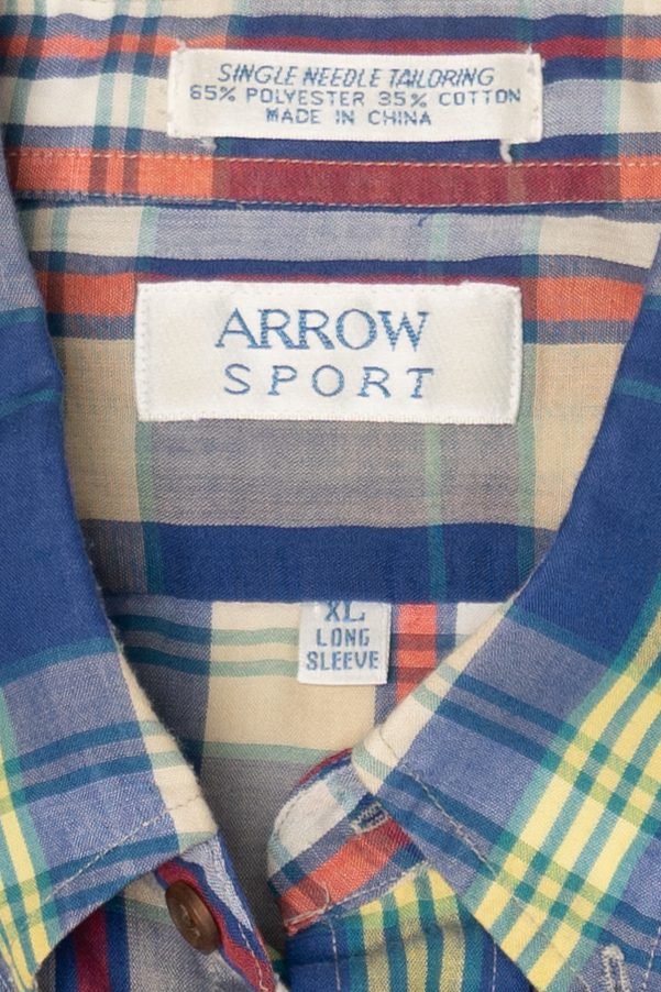 Vintage Arrow Sport Single Needle Tailoring Button Up Shirt (1980s)