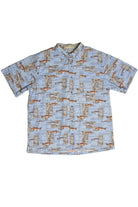 Recycled Columbia Fish Button Up Shirt