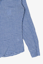 Blue Frank & Eileen Linen Button Up Shirt (2010s)