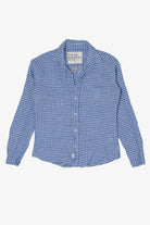 Blue Frank & Eileen Linen Button Up Shirt (2010s)
