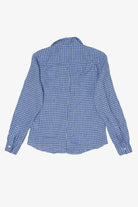Blue Frank & Eileen Linen Button Up Shirt (2010s)
