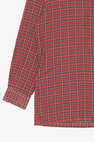 Vintage Red Plaid Arrow Button Up Shirt (1990s)