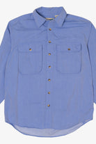 Vintage Blue Travel Smith Button Up Shirt (1990s)