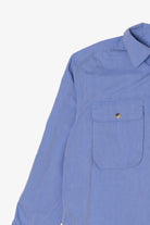 Vintage Blue Travel Smith Button Up Shirt (1990s)