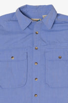 Vintage Blue Travel Smith Button Up Shirt (1990s)