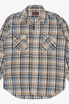 Vintage Kingsport Plaid Button Up Shirt (1980s)