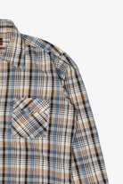 Vintage Kingsport Plaid Button Up Shirt (1980s)