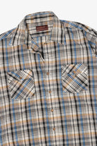 Vintage Kingsport Plaid Button Up Shirt (1980s)