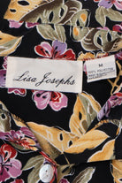 Vintage Floral Lisa Josephs Button Up Shirt