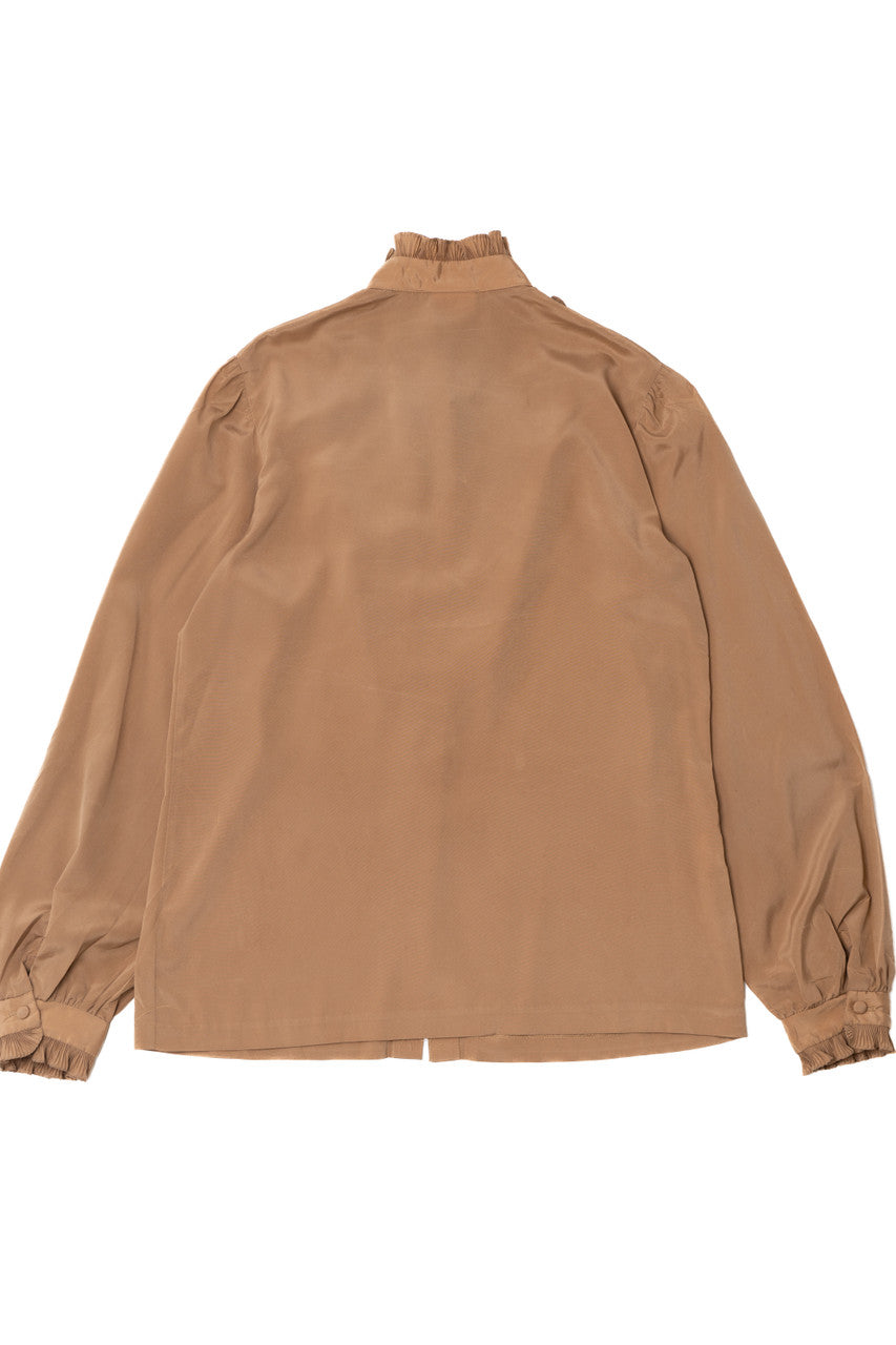 Vintage Ruffle Collar Koret Button Up Shirt