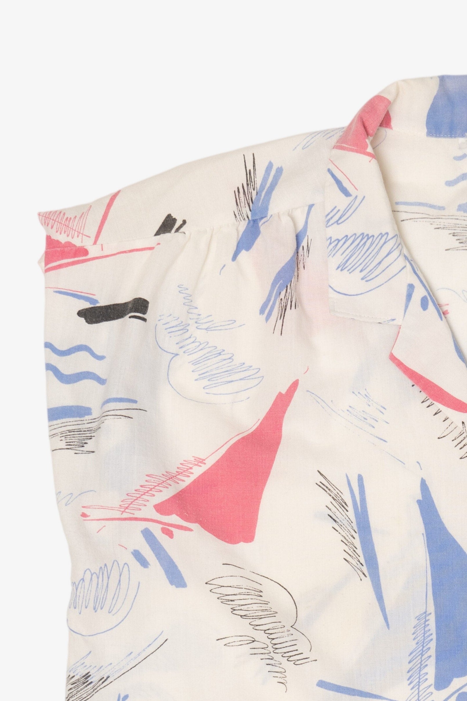 Vintage Cricket Lane Sleeveless Button Up Shirt (1980s)