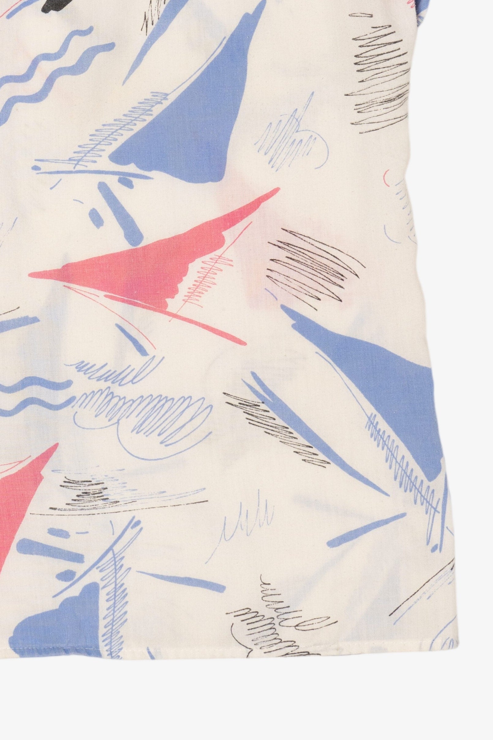 Vintage Cricket Lane Sleeveless Button Up Shirt (1980s)