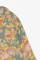 Vintage Carole Little Floral Button Up Blouse (1990s)