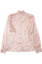 Vintage Embroidered Pleated Front Erena Button Up Shirt
