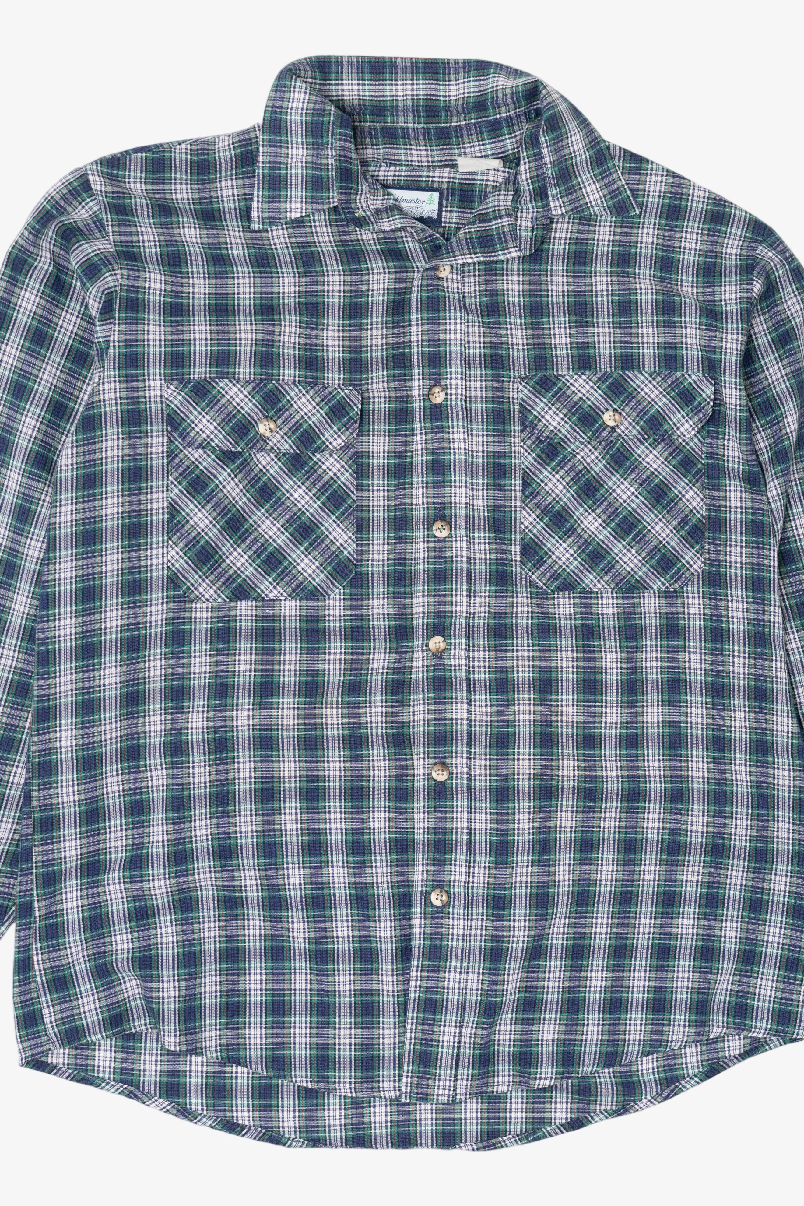 Vintage Fieldmaster Plaid Button Up Shirt (1980s)