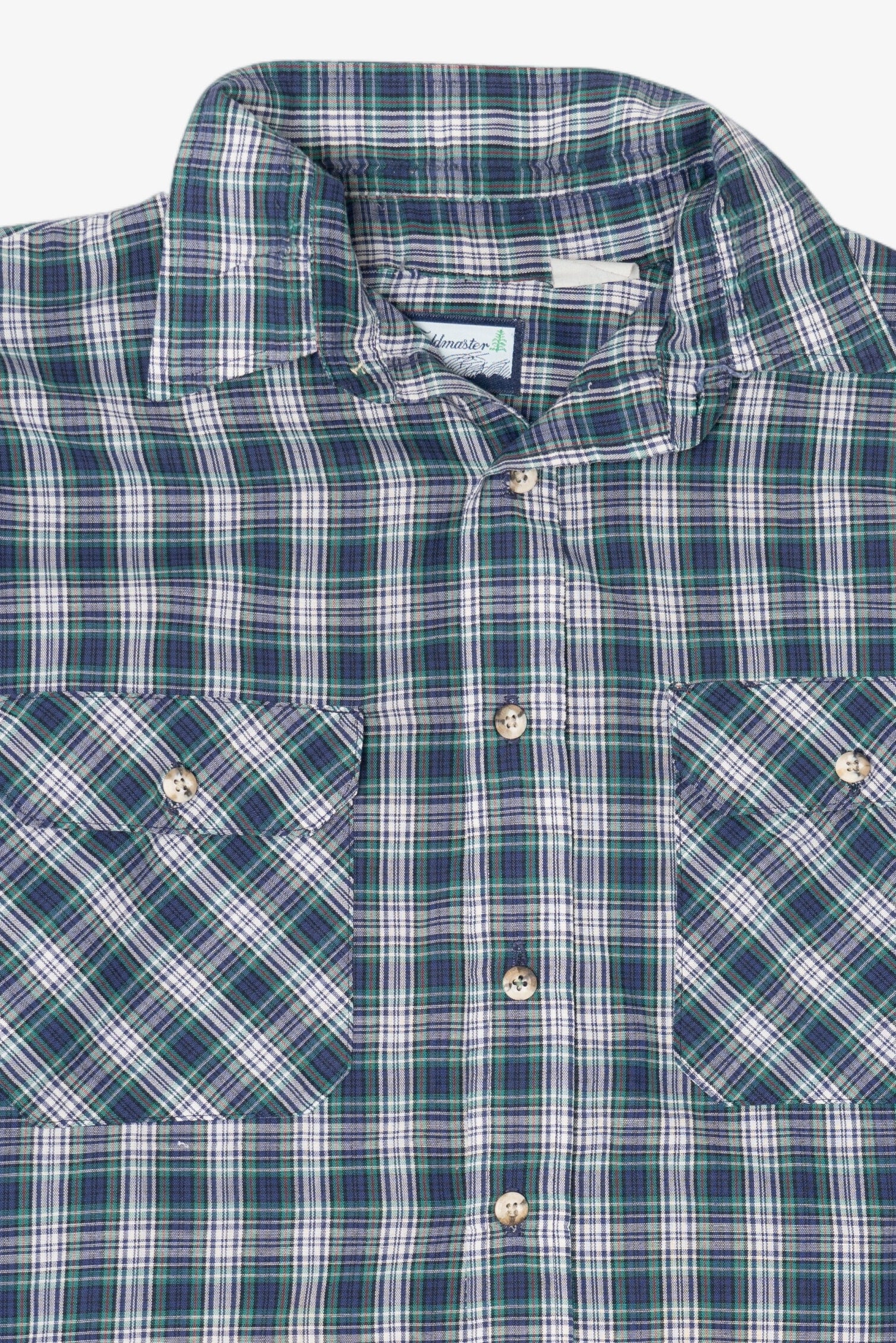 Vintage Fieldmaster Plaid Button Up Shirt (1980s)