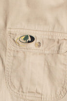 Mossy Oak Sportswear Khaki Button Up Shirt