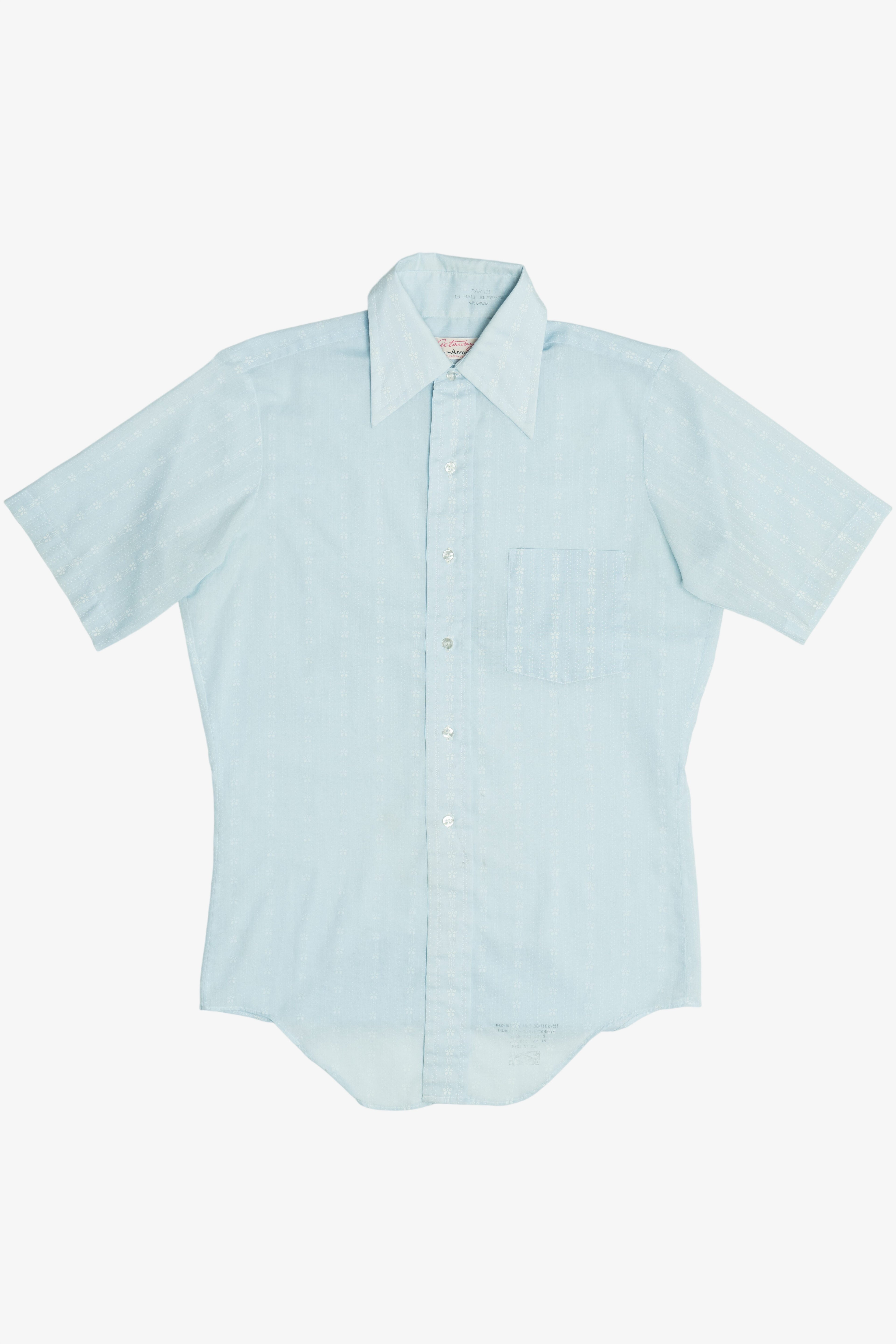 Vintage Getaway By Arrow Lightweight Button Up Top (1970s)