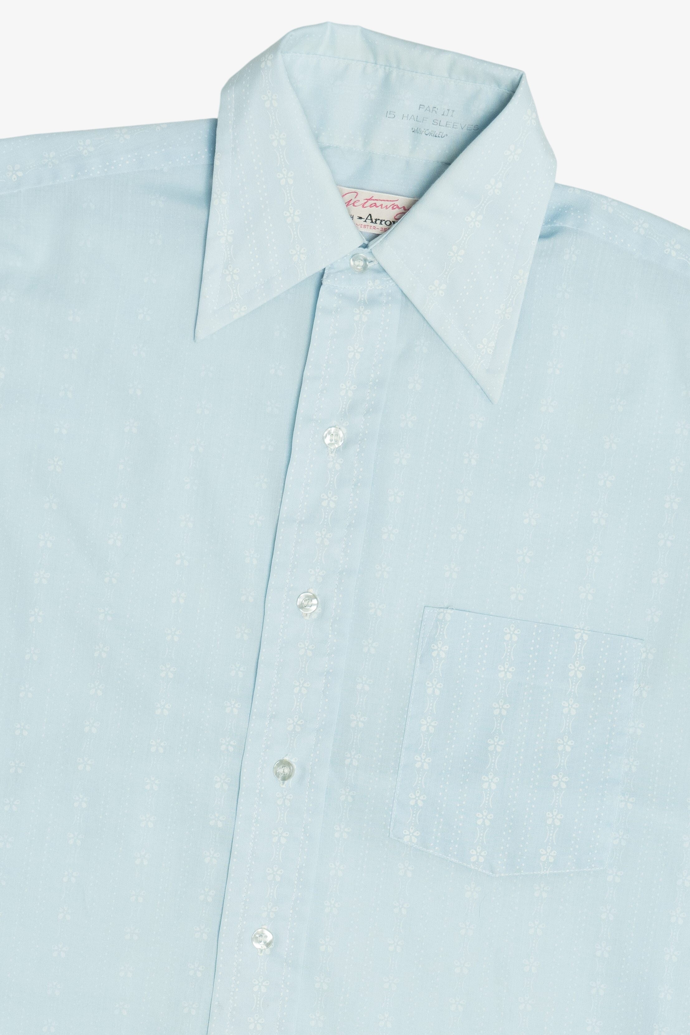 Vintage Getaway By Arrow Lightweight Button Up Top (1970s)
