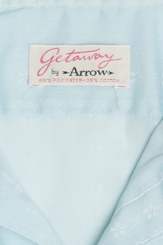 Vintage Getaway By Arrow Lightweight Button Up Top (1970s)