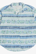 Vintage Victoria Jones Hawaiian Button Up Top (1990s)