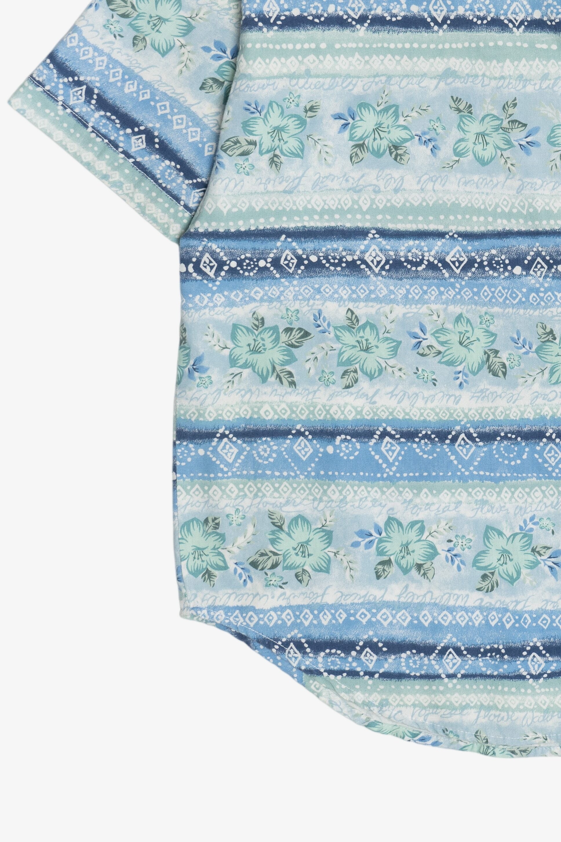 Vintage Victoria Jones Hawaiian Button Up Top (1990s)