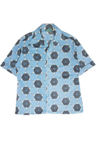 Vintage Scene III Circles Button Up Shirt