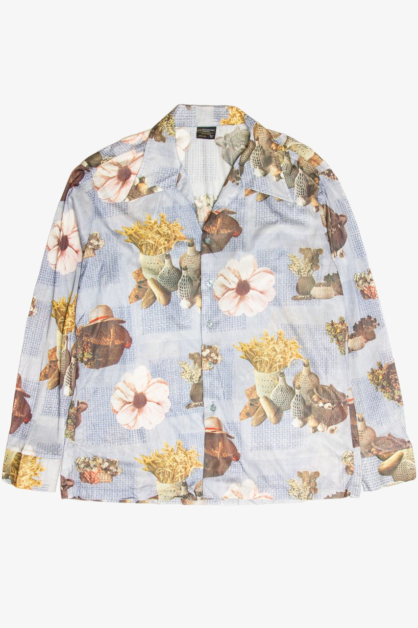 Vintage JC Penney Picnic Button Up Shirt