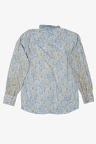 Vintage Light Blue Paisley Pattern Roper Button Up Shirt (2000s)