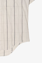 Vintage White Arrow Button Up Shirt (1980s)