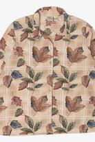 Vintage Allison Daley Autumn Leaves Button Up Shirt (1990s)