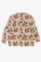 Vintage Allison Daley Autumn Leaves Button Up Shirt (1990s)