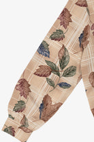 Vintage Allison Daley Autumn Leaves Button Up Shirt (1990s)