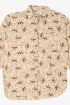 Vintage Victoria's Secret Country Floral Button Up Shirt (1990s)