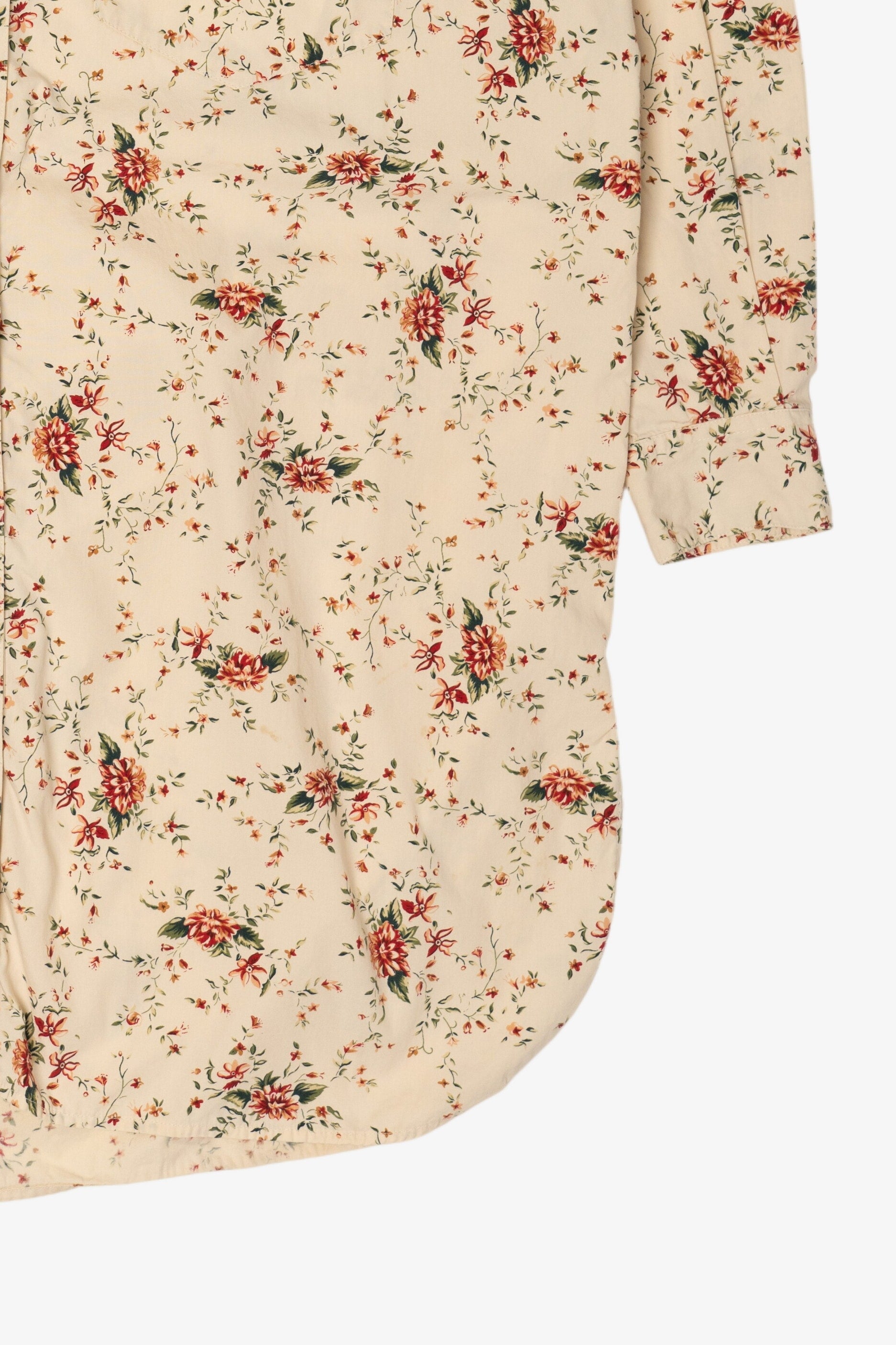 Vintage Victoria's Secret Country Floral Button Up Shirt (1990s)