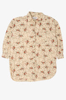 Vintage Victoria's Secret Country Floral Button Up Shirt (1990s)