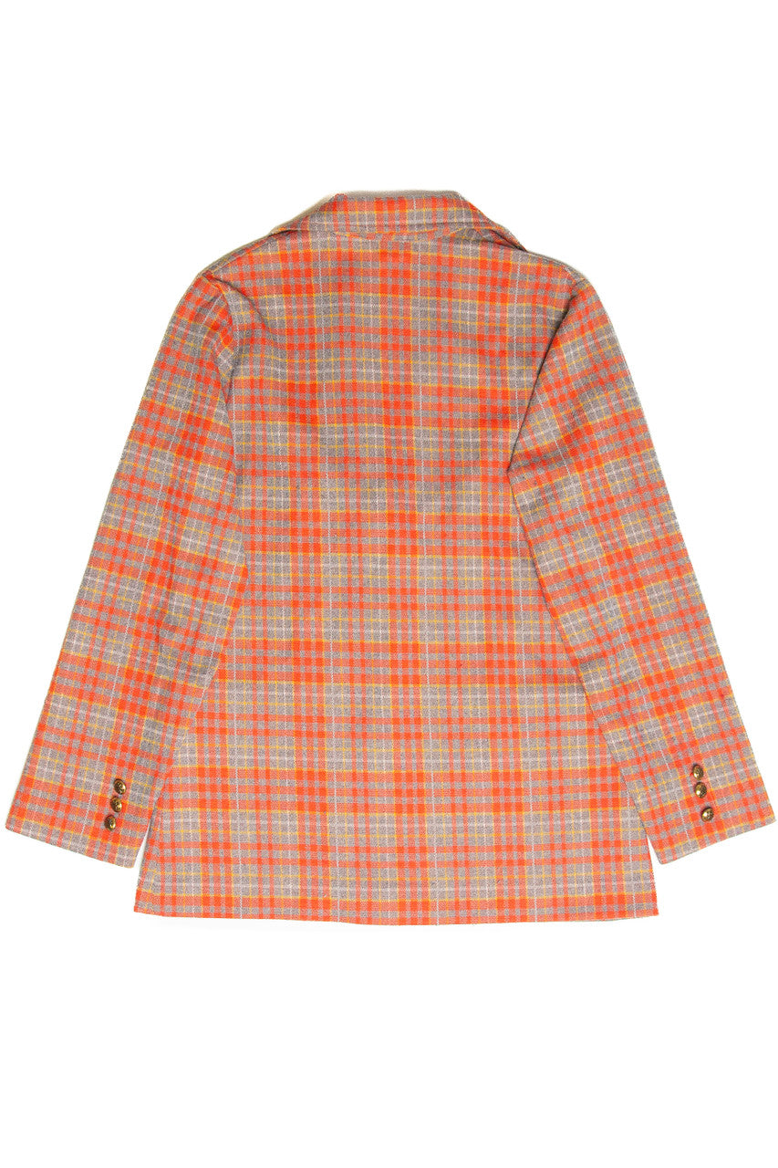 Vintage Graff Plaid Blazer