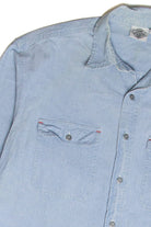 Vintage Looney Tunes Contractors Embroidery Button Up