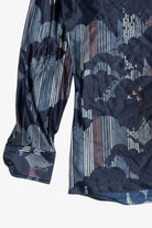 Vintage Navy Blue Clouds Chemise et Cie Button Up Shirt (1970s)