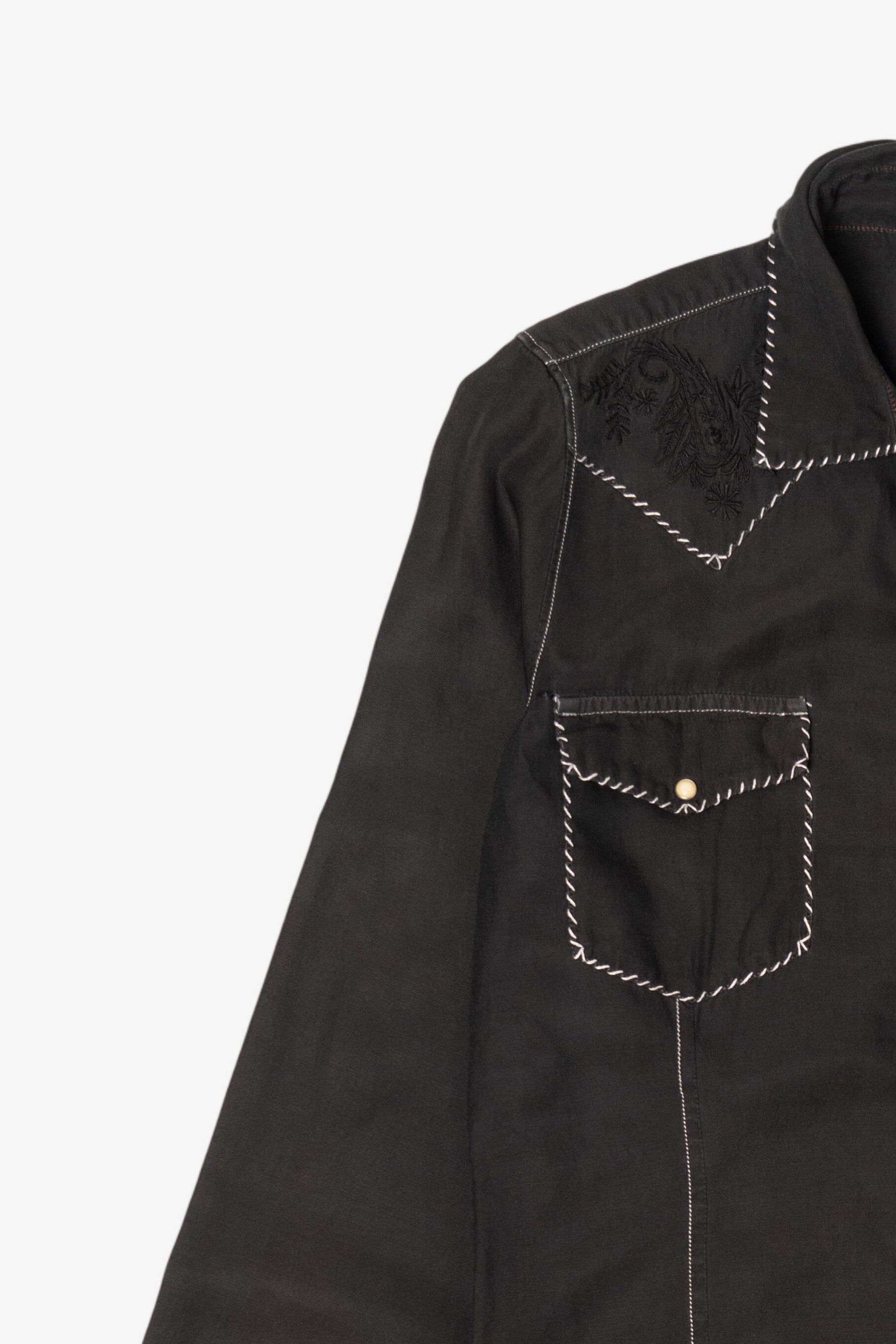 Vintage Black Ryan Michael Button Up Shirt (2000s)