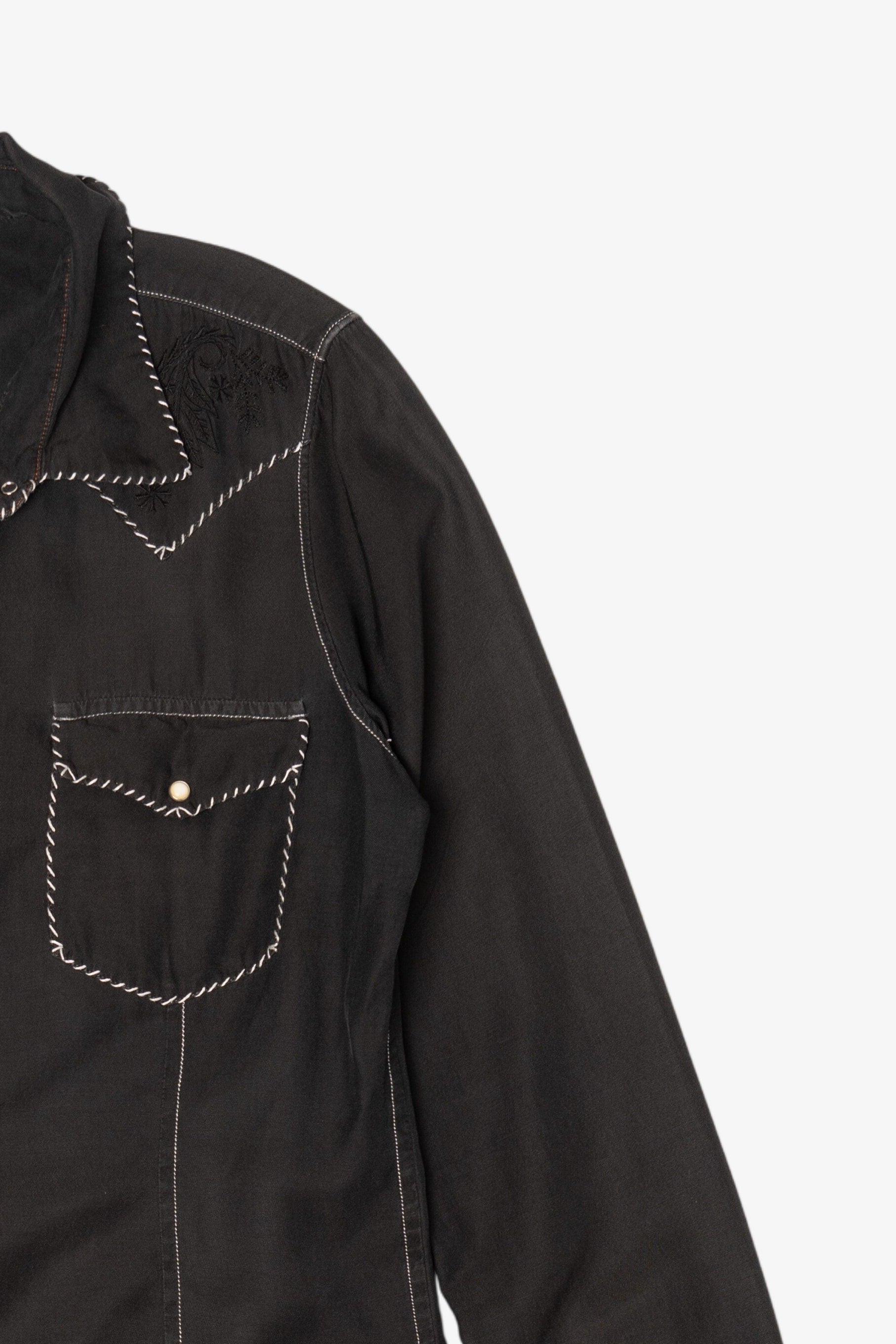 Vintage Black Ryan Michael Button Up Shirt (2000s)