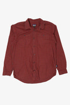 Burgundy Patagonia Plaid Button Up Shirt (2010s)