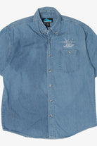 Vintage Tri Mountain Denim Button Up Shirt (1990s)