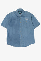Vintage Tri Mountain Denim Button Up Shirt (1990s)