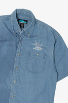 Vintage Tri Mountain Denim Button Up Shirt (1990s)